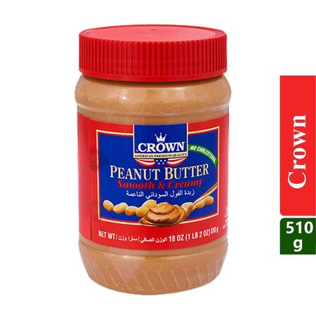 Crown Peanut Butter Chunky 510g