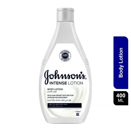 Johnson's Intense Dry To Very Dry Skin Body Lotion 400ml