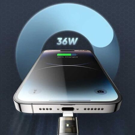 Mcdodo Type-C to Lightning Transparent Data Cable