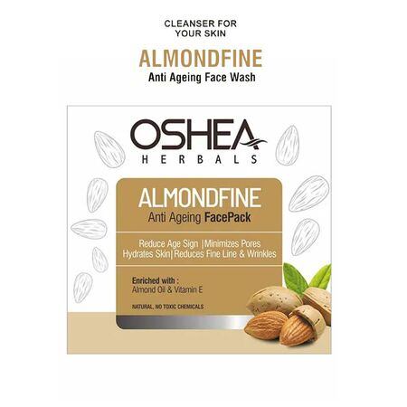 Oshea Herbals Almondfine Anti-Ageing Face Pack 100g