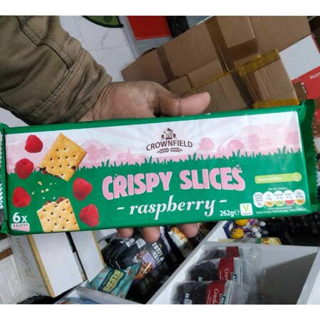 Crownfield Crispy Slices Raspberry