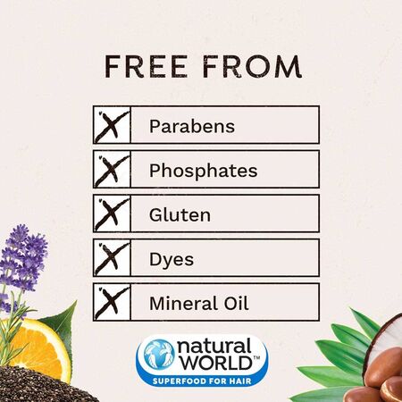 Natural World Argan Oil Morocco Moisture Rich Shampoo