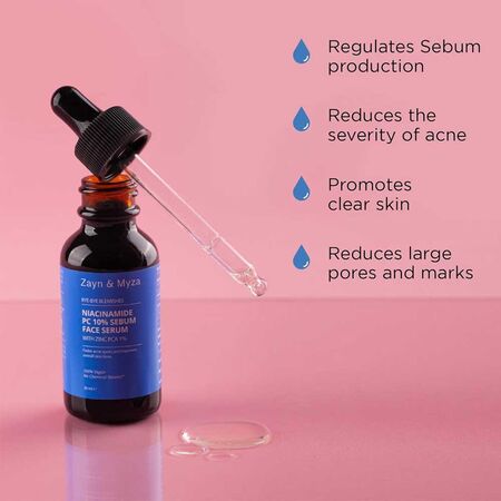 Zayn & Myza Niacinamide 10% Face Serum 30ml Zayn & Myza Niacinamide 10% Face Serum 30ml