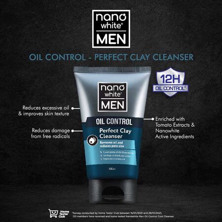 Nano White Men Oil Control Cleanser