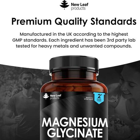 New Leaf Magnesium Glycinate Capsules New Leaf Magnesium Glycinate Capsules