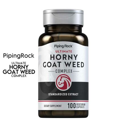 Piping Rock Ultimate Horny Goat Weed Complex 100 Capsules