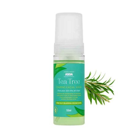 ASDA Tea Tree Foaming Facial Wash 150ml