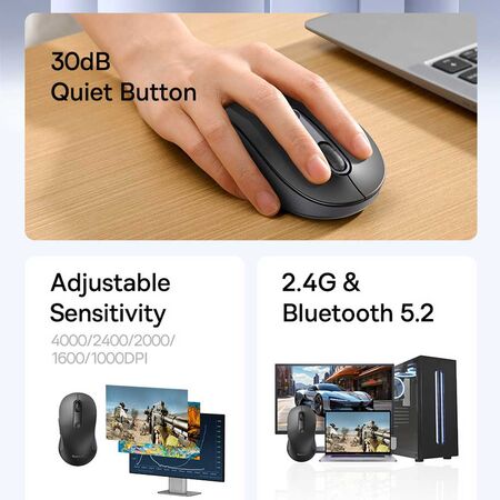 Baseus F02 Wireless Gaming Mouse