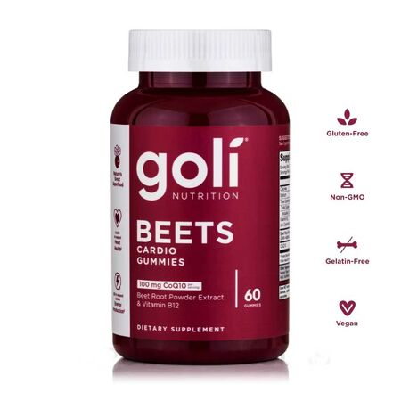 Goli Nutrition Beets Cardio Gummies 60 Tablets
