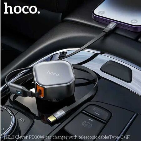 Hoco NZ13 Car Charger with Cable