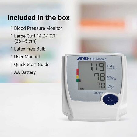 Life Source Advanced Manual Inflate Blood Pressure Monitor