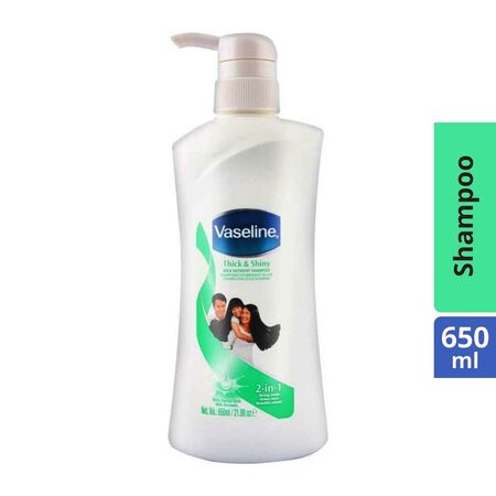 Vaseline Thick and Shiny Shampoo 650ml