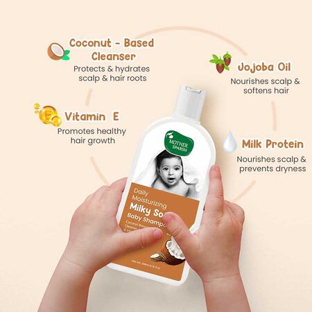 Mother Sparsh Milky Soft Baby Shampoo 200ml