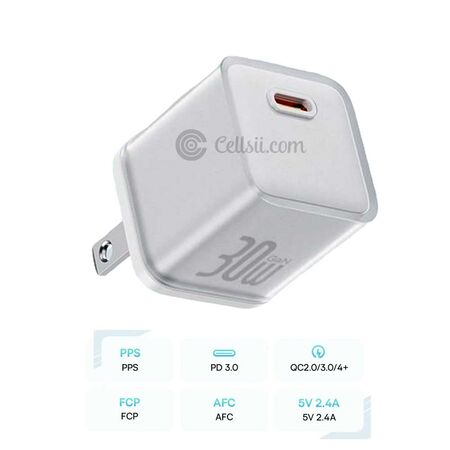 Baseus 30W PD Fast Wall Charger