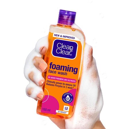 Clean & Clear Foaming Face Wash 150ml
