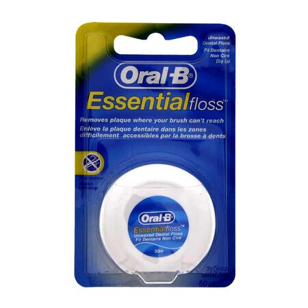Oral-B Essential Unwaxed Dental Floss