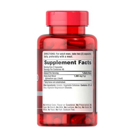 Puritans Pride Horny Goat Weed Tablets