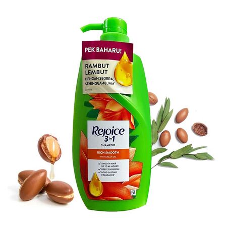 Rejoice Rich Smooth with Argan Oil Shampoo