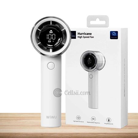 WiWU Wi-FS010 Hurrican Handheld Fan 3000mAh