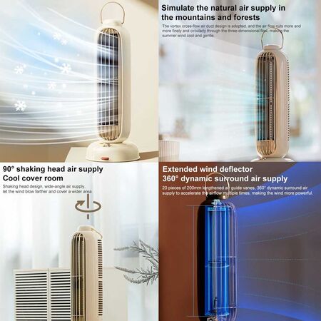 ZAY-F012 Desktop Tower Fan