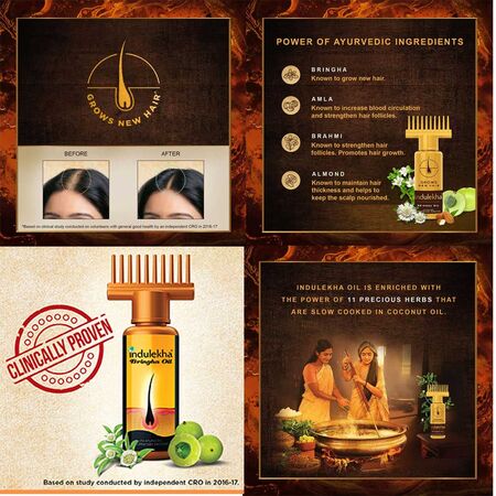 Indulekha Bringha Hair Oil