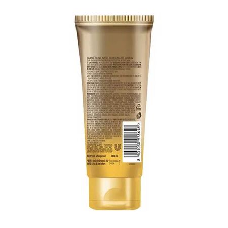 Lakme Super Matte Sunscreen Lotion