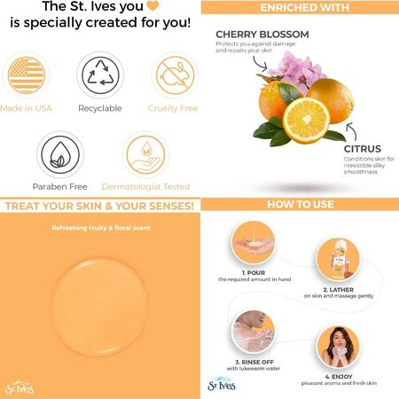 St. Ives Energizing Body Wash