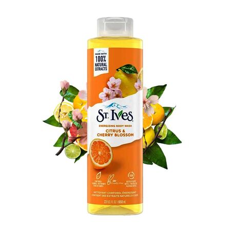 St. Ives Energizing Body Wash 650ml