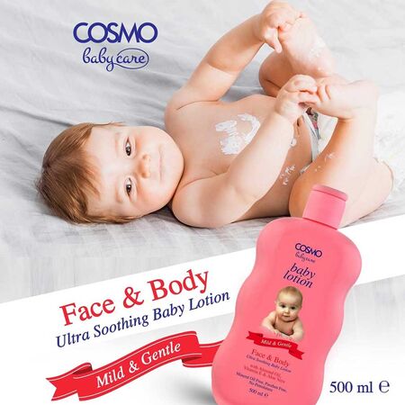 Cosmo Baby Face & Body Lotion 500ml