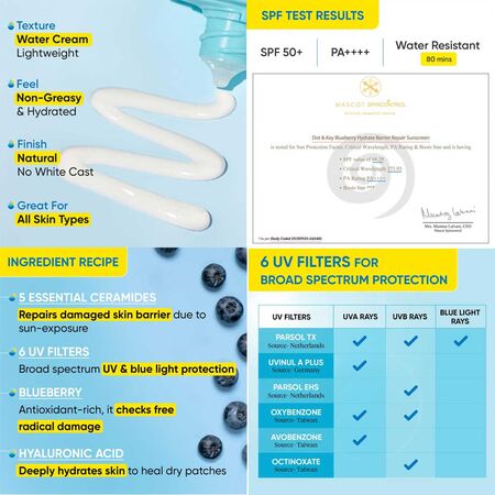 Dot&Key Hydrate Barrier Repair Sunscreen