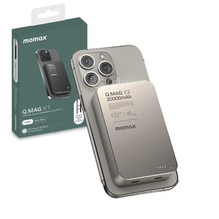 Momax Q.Mag X2 Magnetic Power Bank 20000mAh