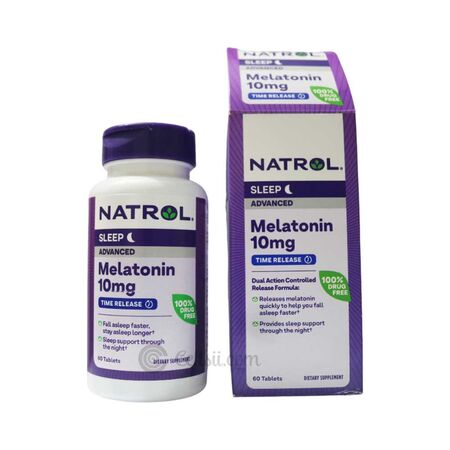 Natrol Sleep Advanced Melatonin 10mg Tablets