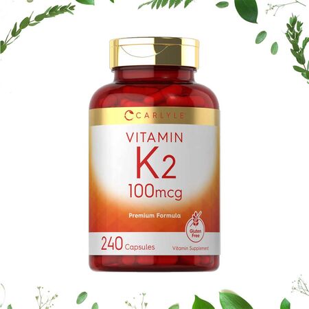 Carlyle Vitamin K2 100mcg 240 Tablets