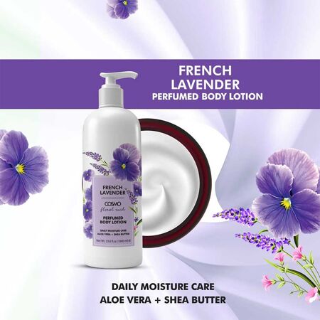 Cosmo French Lavender Perfumed Body Lotion
