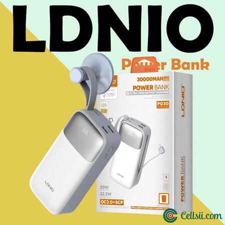 LDNIO PQ30 Power Bank 30000mAh Box packeging LDNIO PQ30 Power Bank 30000mAh Box packeging