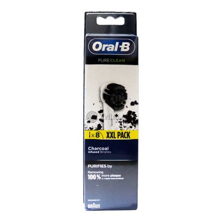 Oral-B Pure Clean Charcoal Replacement Toothbrush Heads
