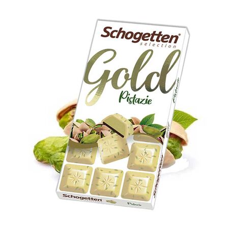 Schogetten Gold Pistachio Chocolate