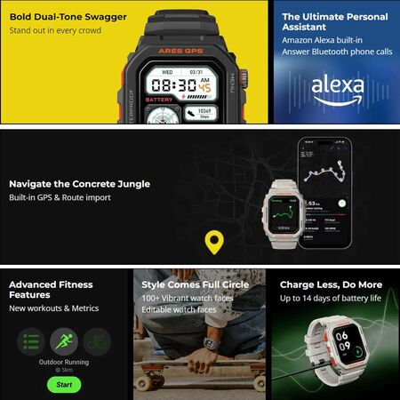 Zeblaze Ares GPS Smart Watch