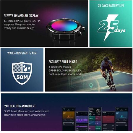 Zeblaze Stratos 2 Smart Watch