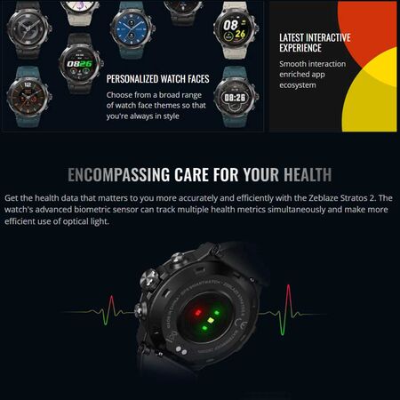 Zeblaze Stratos 2 Smart Watch