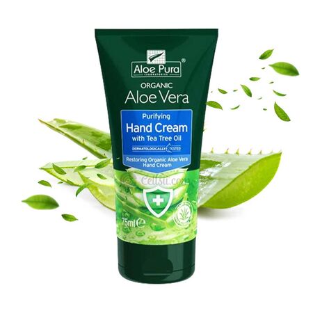Aloe Pura Organic Aloe Vera Purifying Hand Cream