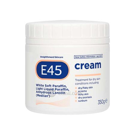 E45 Straightforward Skincare Cream 350g
