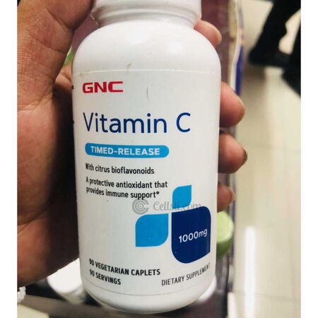 GNC Vitamin C 1000mg Timed Release Capsules