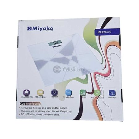 Miyako MEB9370 Weight Scale Box packeging