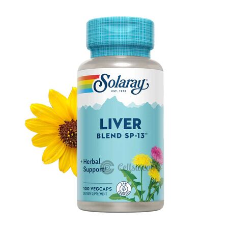 Solaray Liver Blend SP-13 100 Capsules