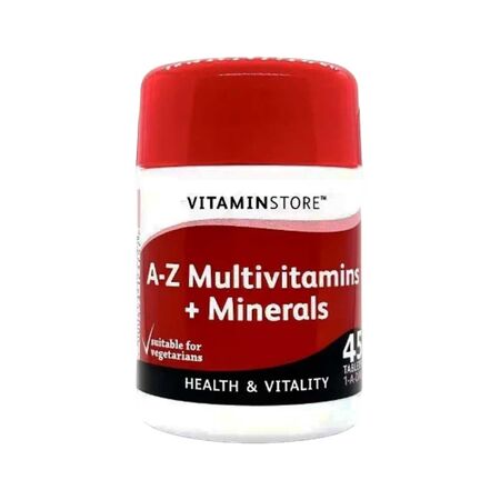 VitaminStore A-Z Multi Vitamins + Minerals 45 Tablets