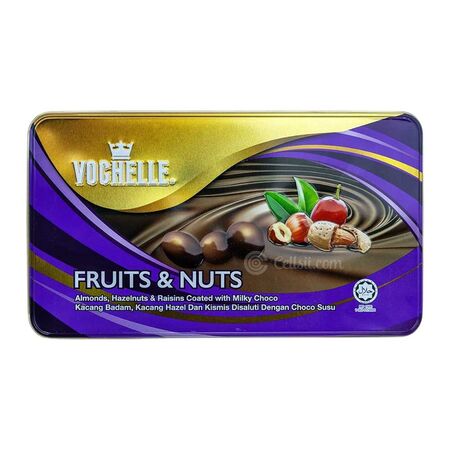 Vochelle Fruits & Nuts Coated with Milky Choco 180g