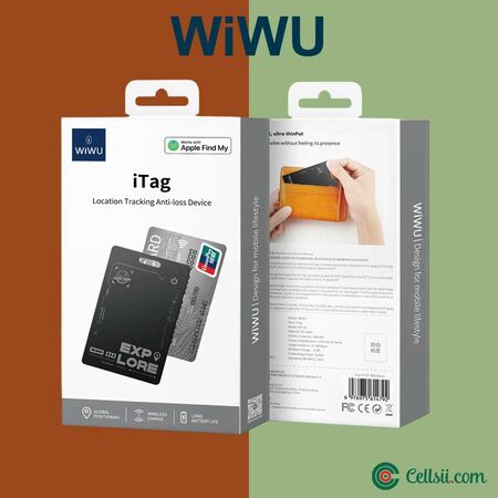 WiWU WT-03 iTag Location Tracking  Device Box Packeging