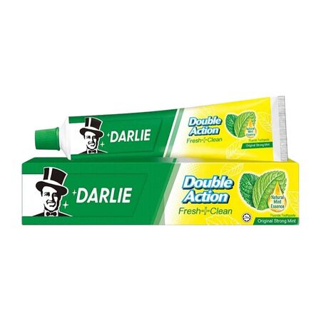 Darlie Double Action Fresh + Clean Original Mint Toothpaste 150g