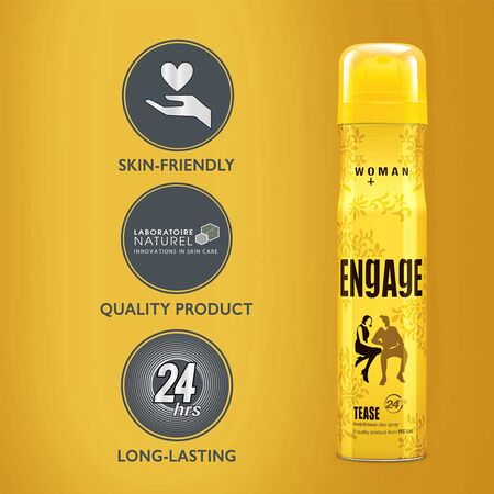 Engage Tease Deo Spray for Women 150ml Engage Tease Deo Spray for Women 150ml